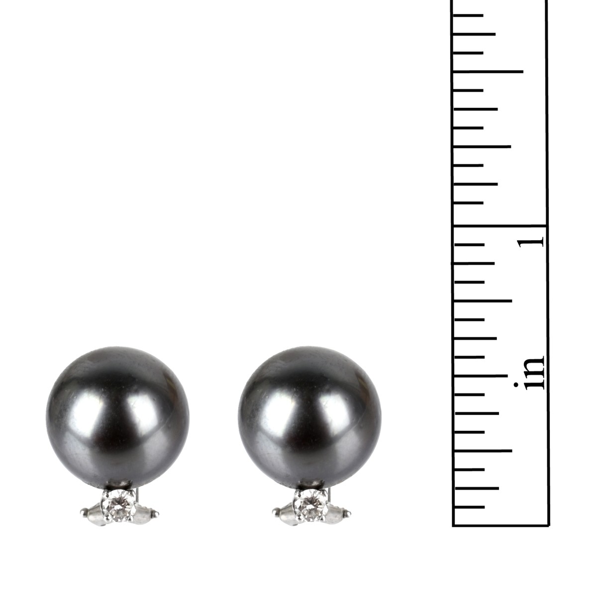 Pearl, Diamond and 14K
