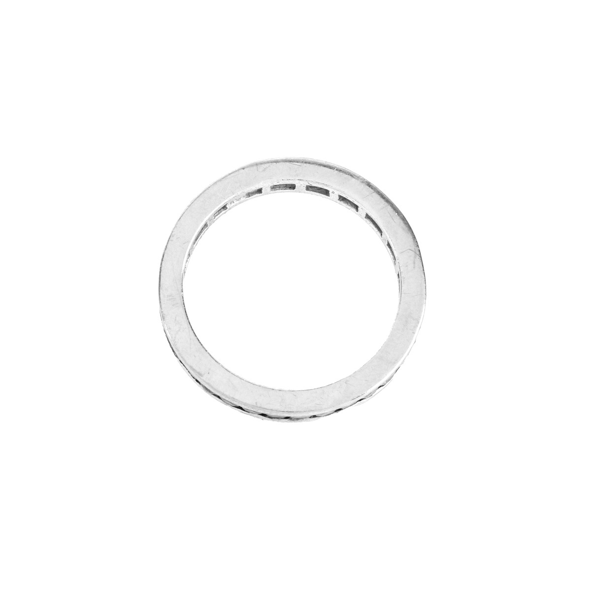 Emerald and 14K Band