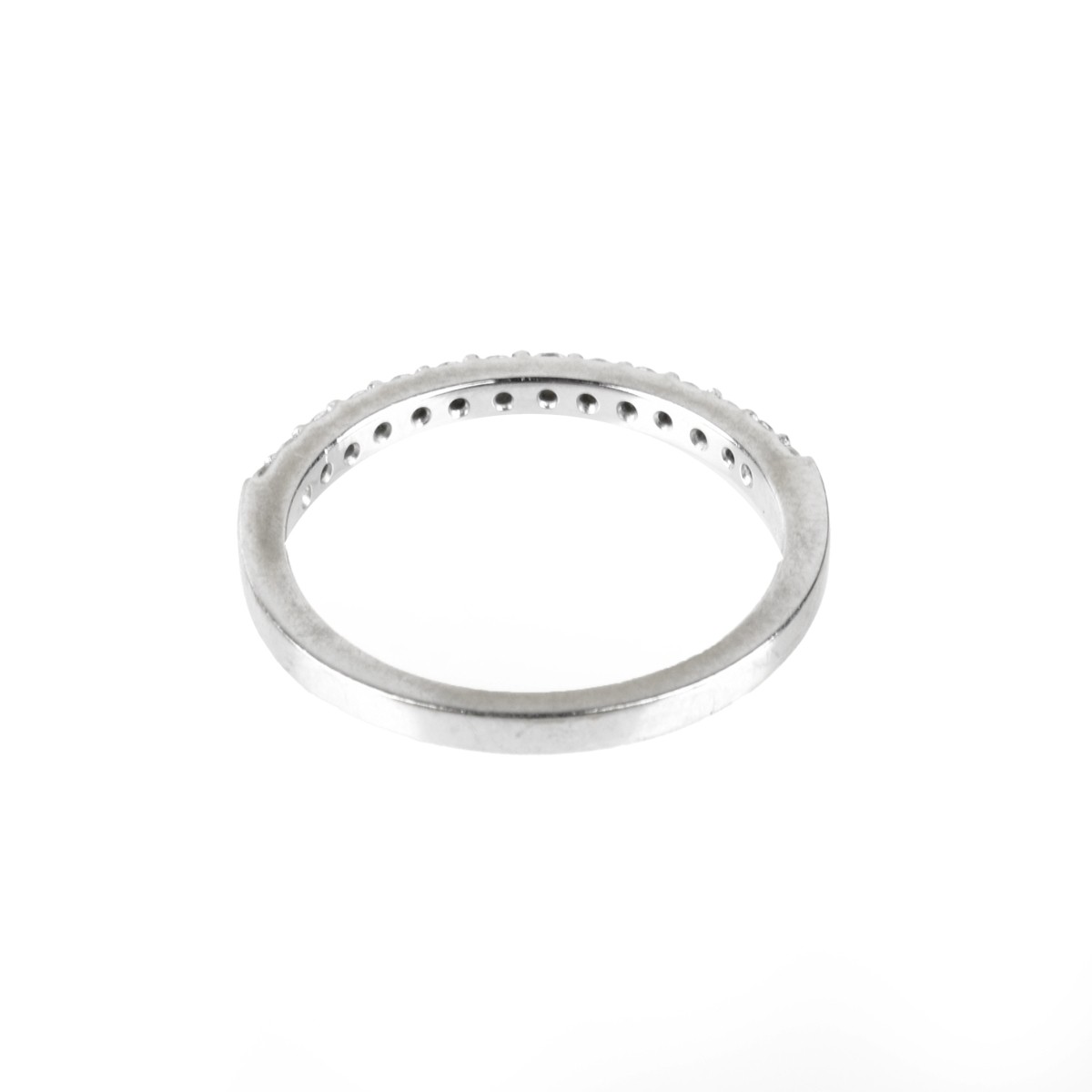 Diamond and 18K Band
