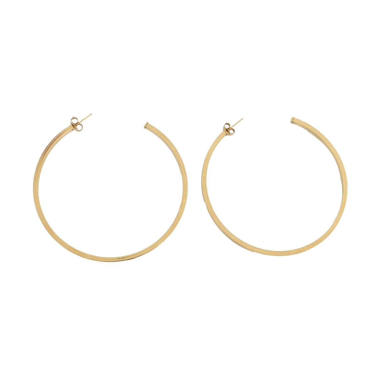 14K Hoop Earrings