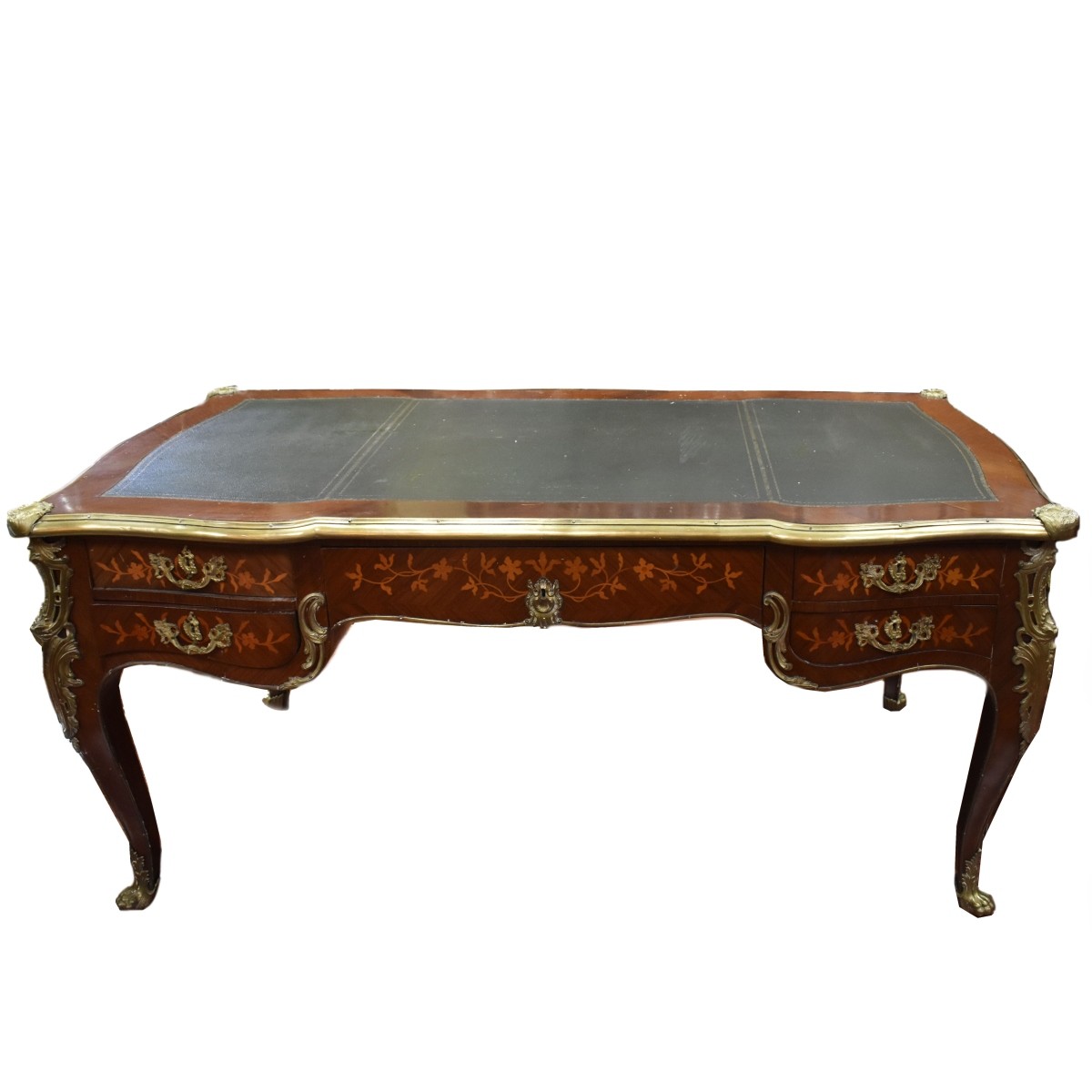Mid 20th Century Louis XV Style Bureau Plat