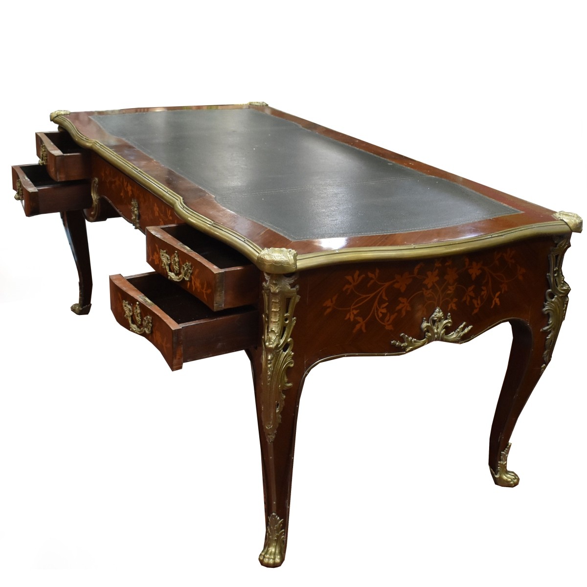 Mid 20th Century Louis XV Style Bureau Plat