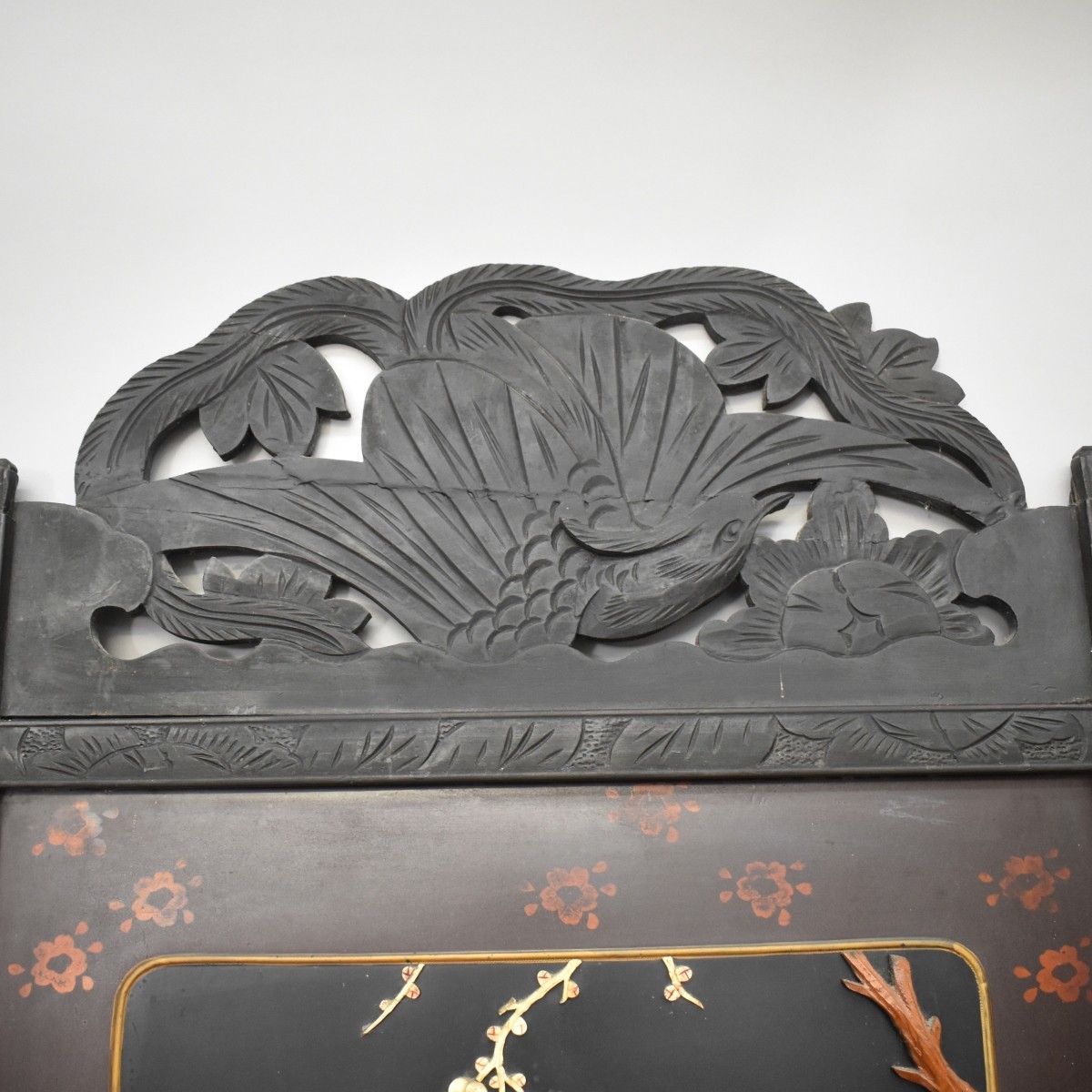 Pair of 19th C. Japanese Shibayama Screens