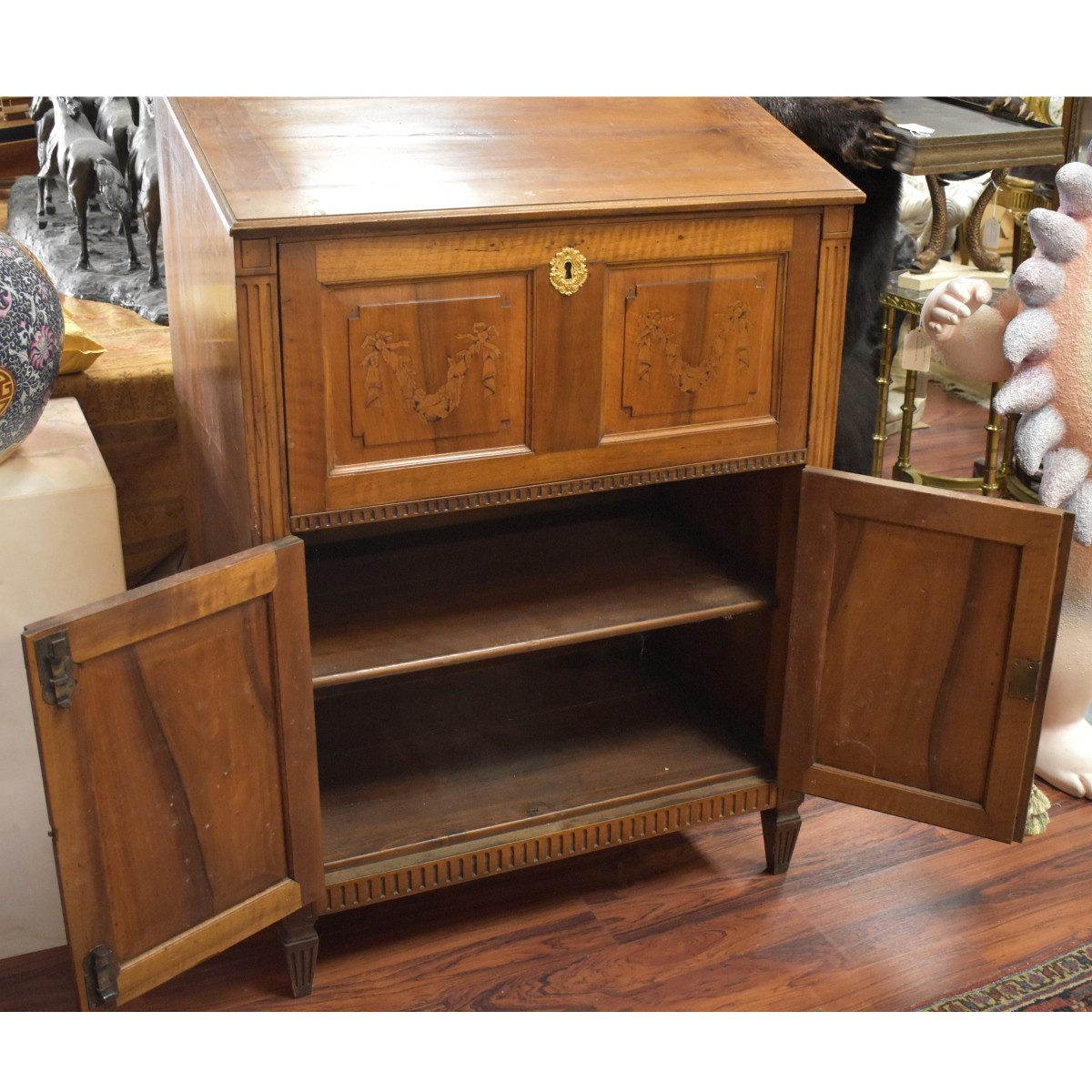 19th C. Louis XVI Secretaire a Abattant