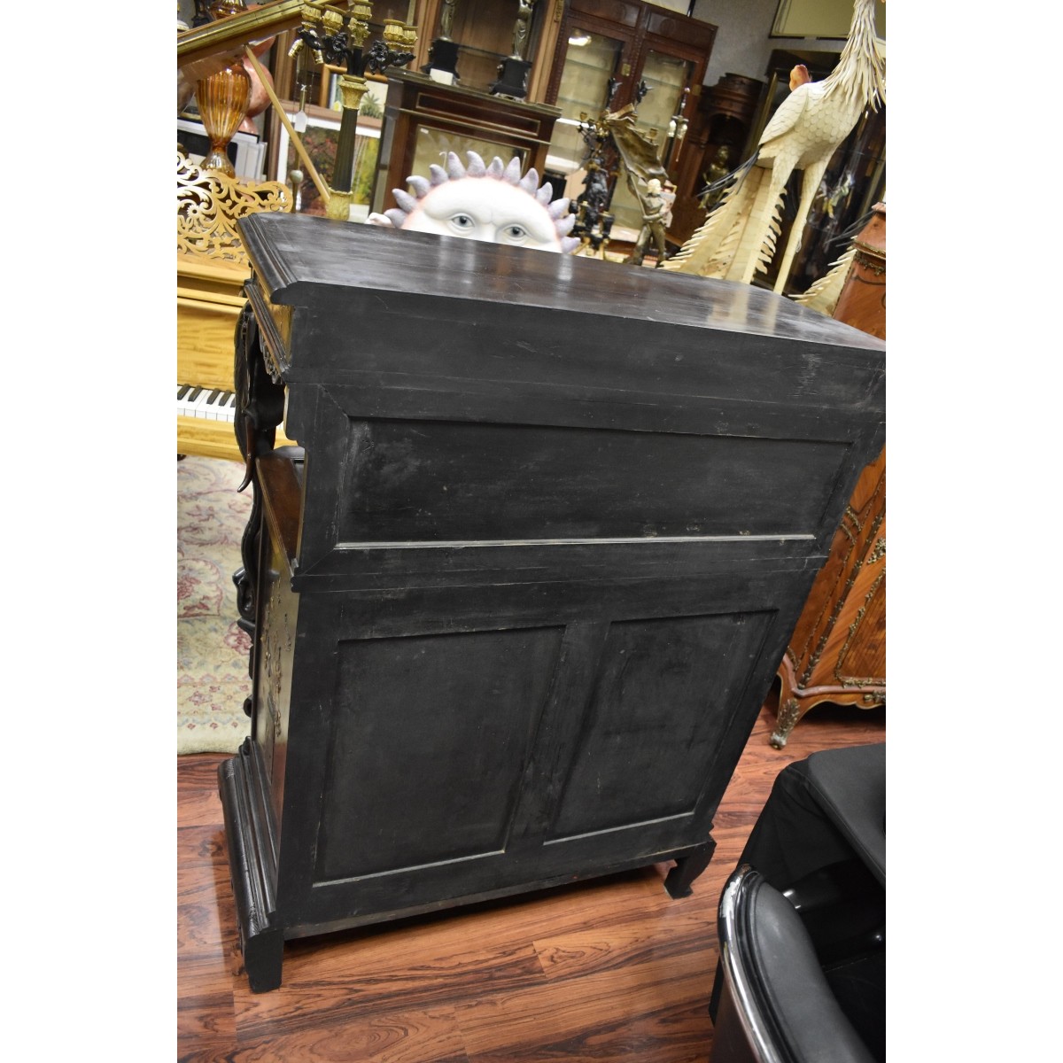 Antique Edouard Lievre Style Japonism Cabinet