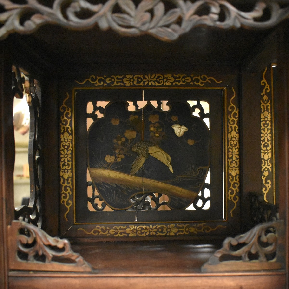 19th C. Japanese Shibayama Cabinet