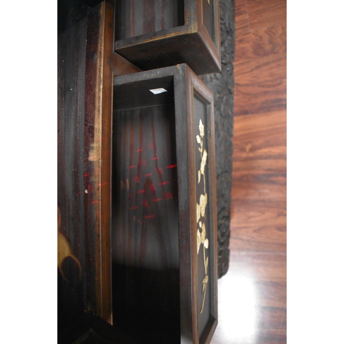 19th C. Japanese Shibayama Cabinet