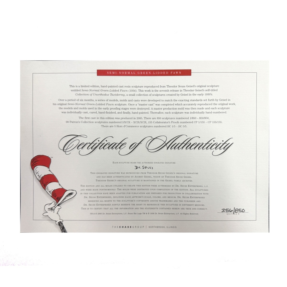 Dr. Seuss (Theodor Geisel), American (1904-1991)