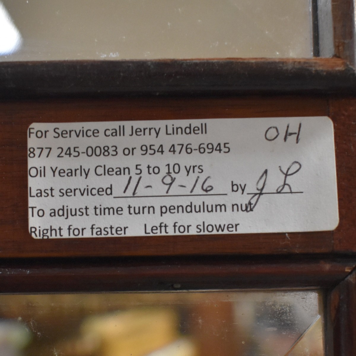 Antique W.W. Wattles & Sons Grandfather Clock