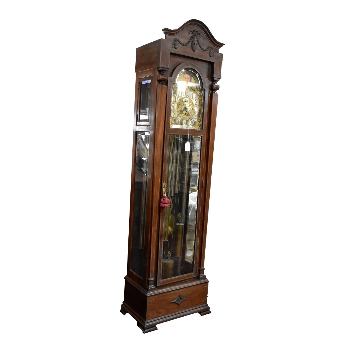 Antique W.W. Wattles & Sons Grandfather Clock