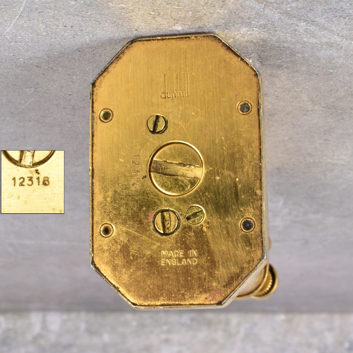 Dunhill Tabletop Lighter