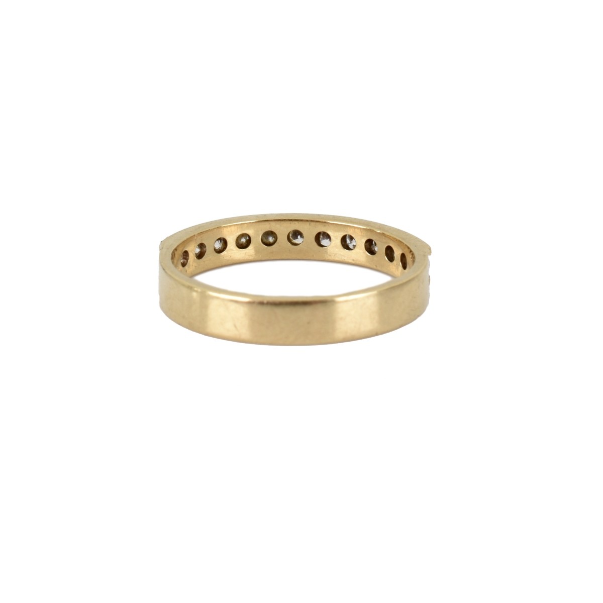 Diamond and 14K Band