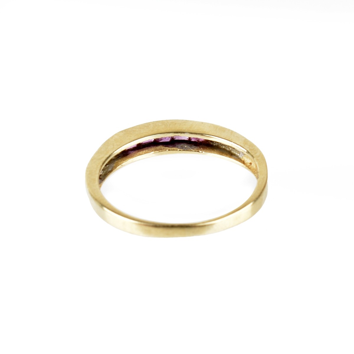 Ruby, Diamond and 14K Band