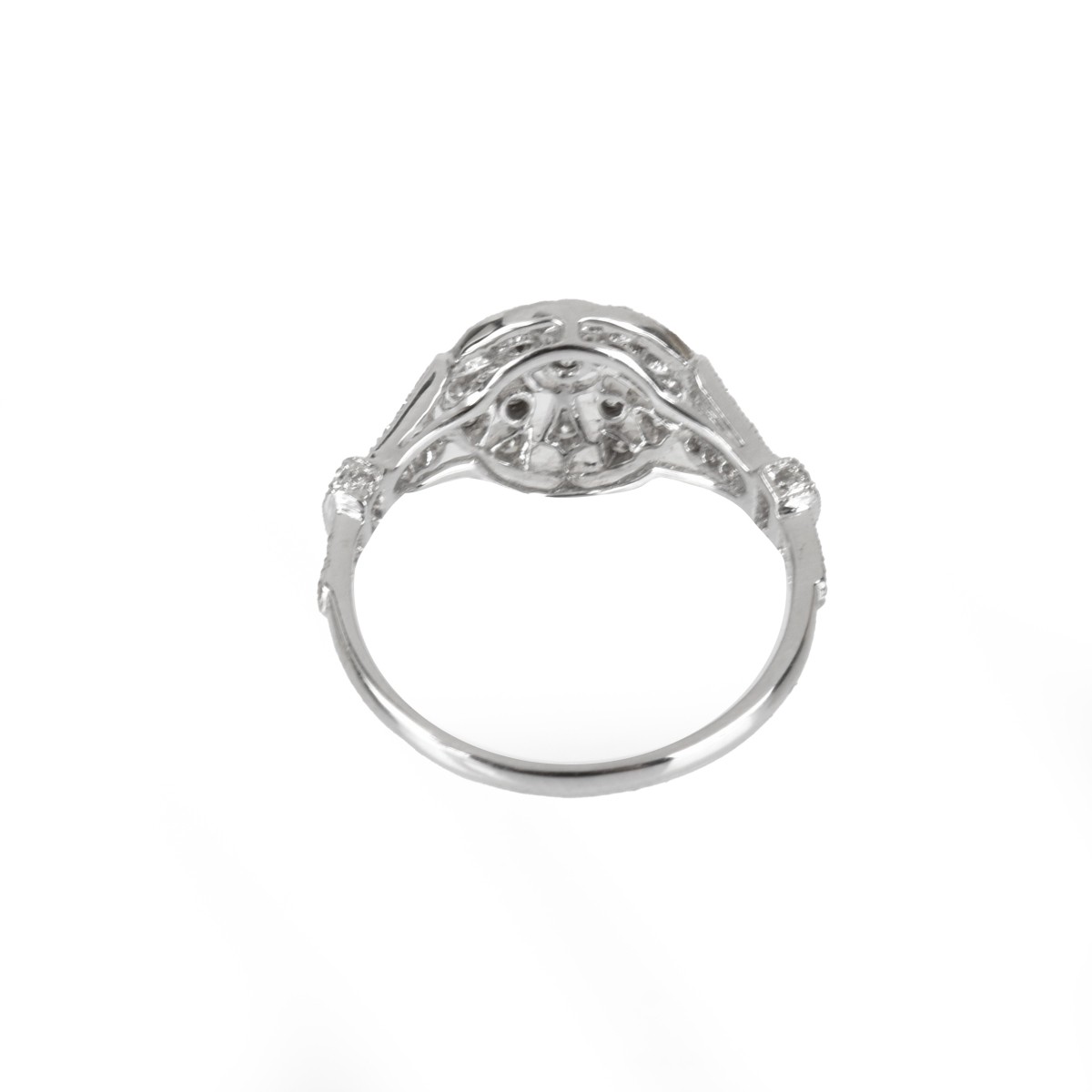 Diamond and 18K Ring