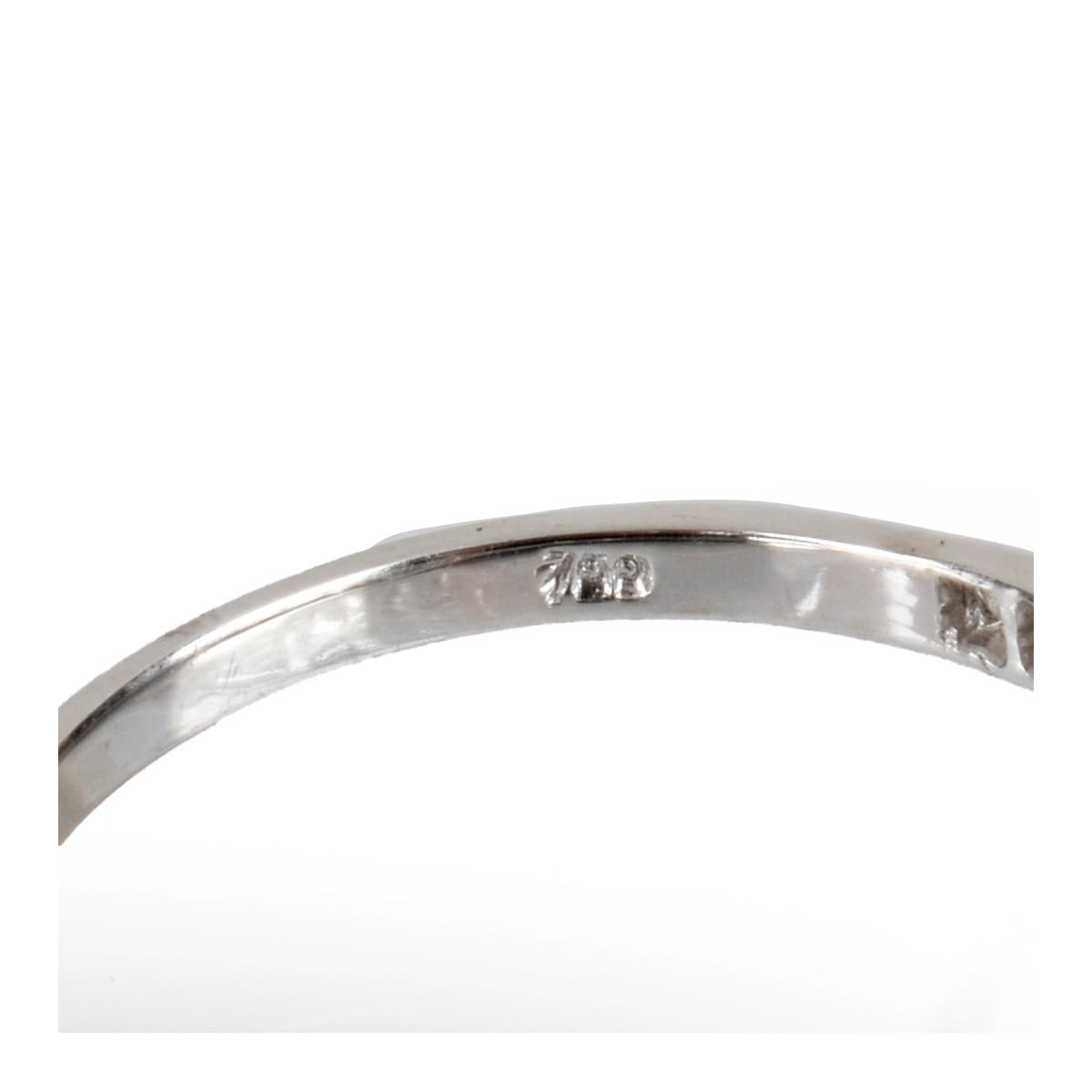 Diamond and 18K Ring