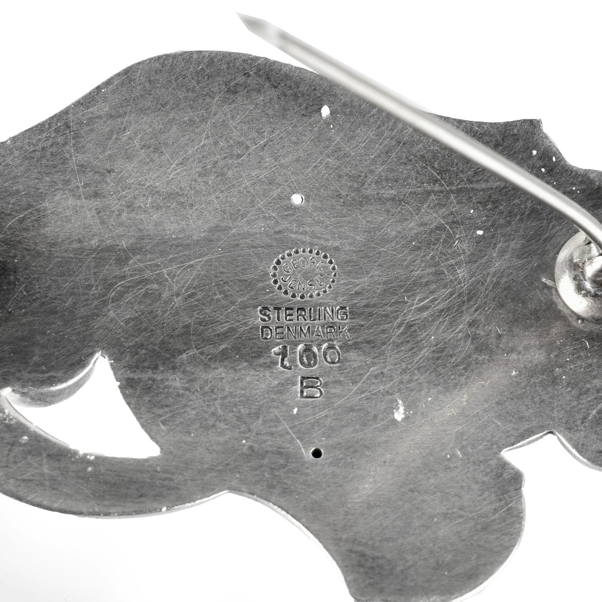 Georg Jensen Silver Brooch