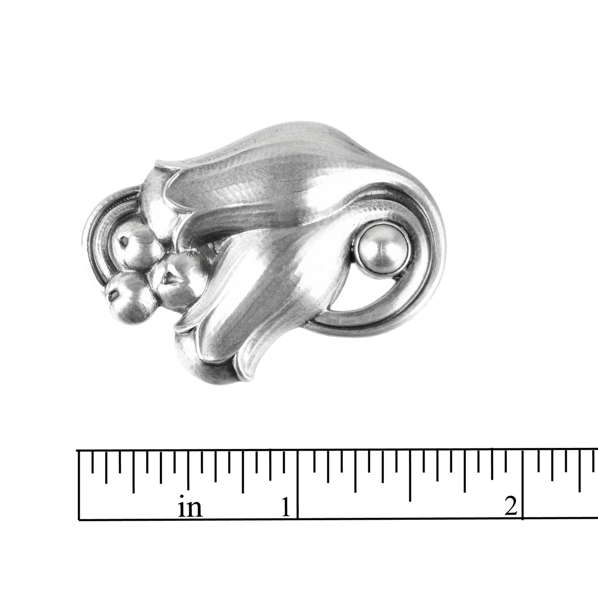 Georg Jensen Silver Brooch