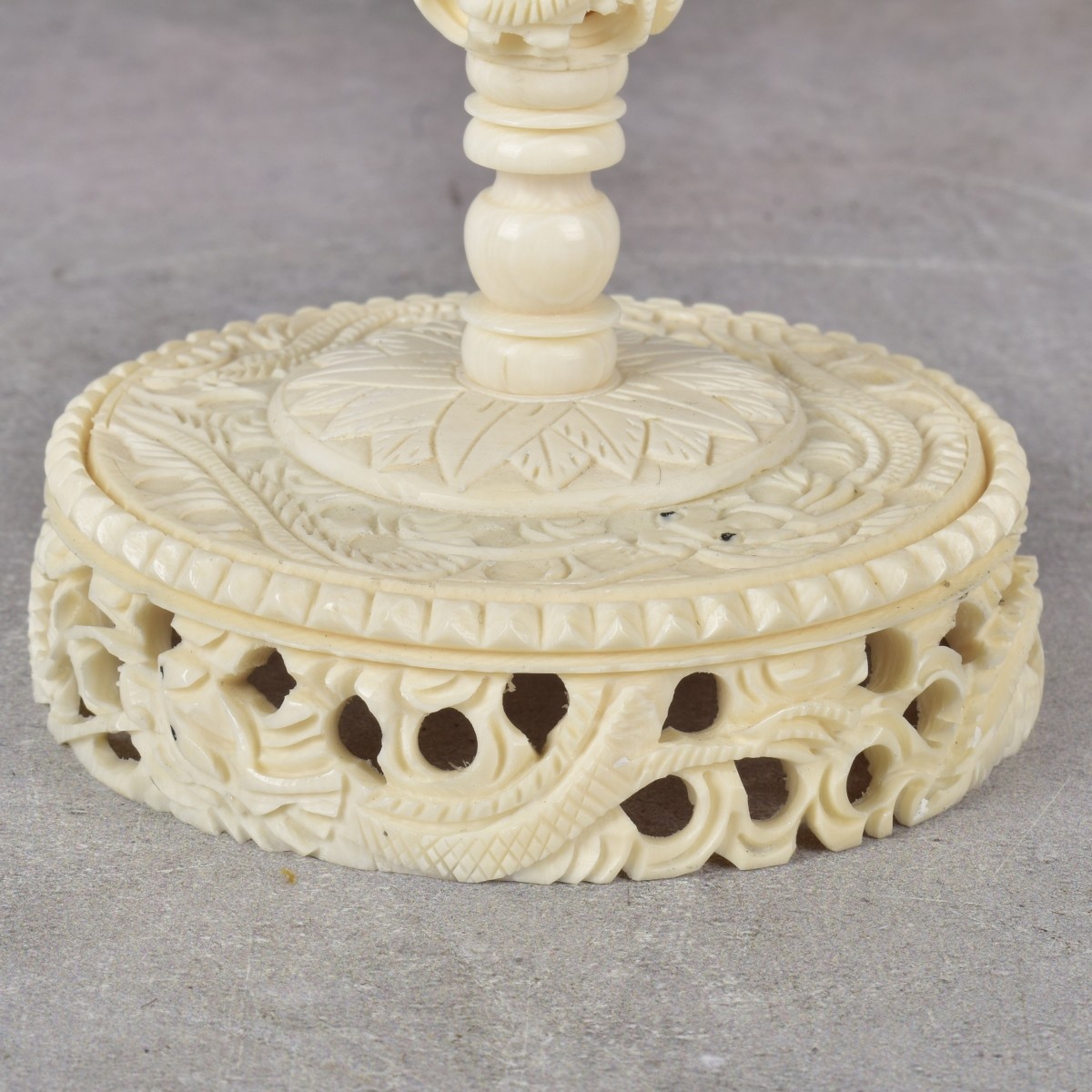 Antique Carved Chinese Puzzle Ball