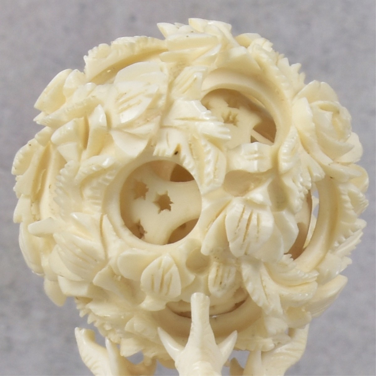 Antique Carved Chinese Puzzle Ball