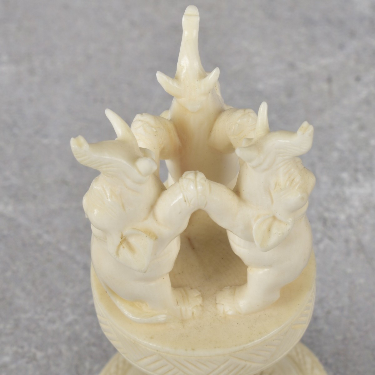 Antique Carved Chinese Puzzle Ball