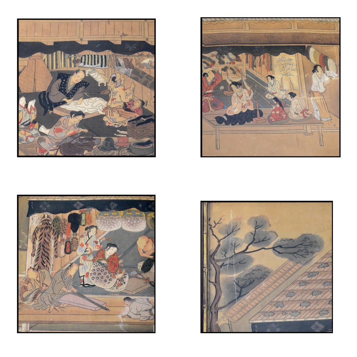 Antique Japanese Wood Block Prints