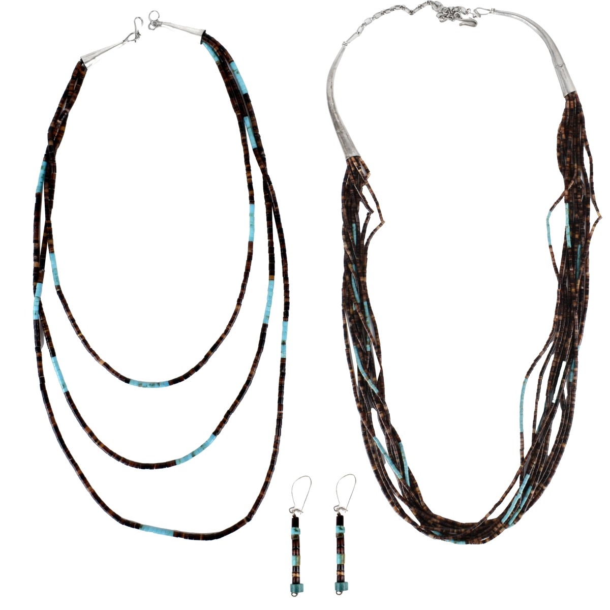 Turquoise, Horn and Silver Jewelry