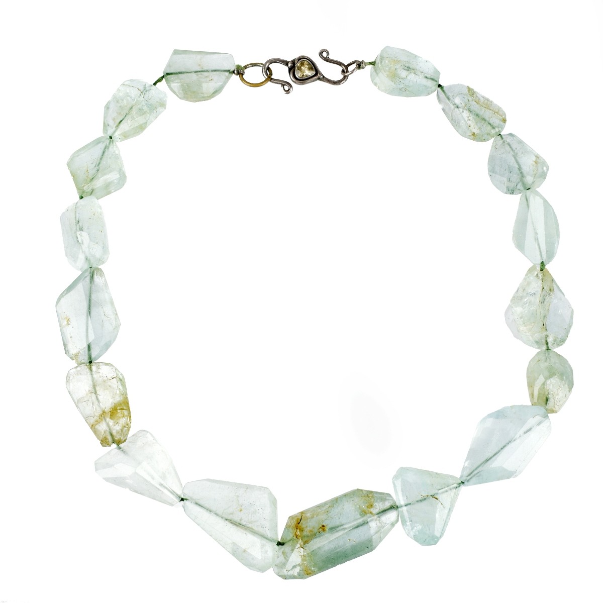 Green Quartz Necklace