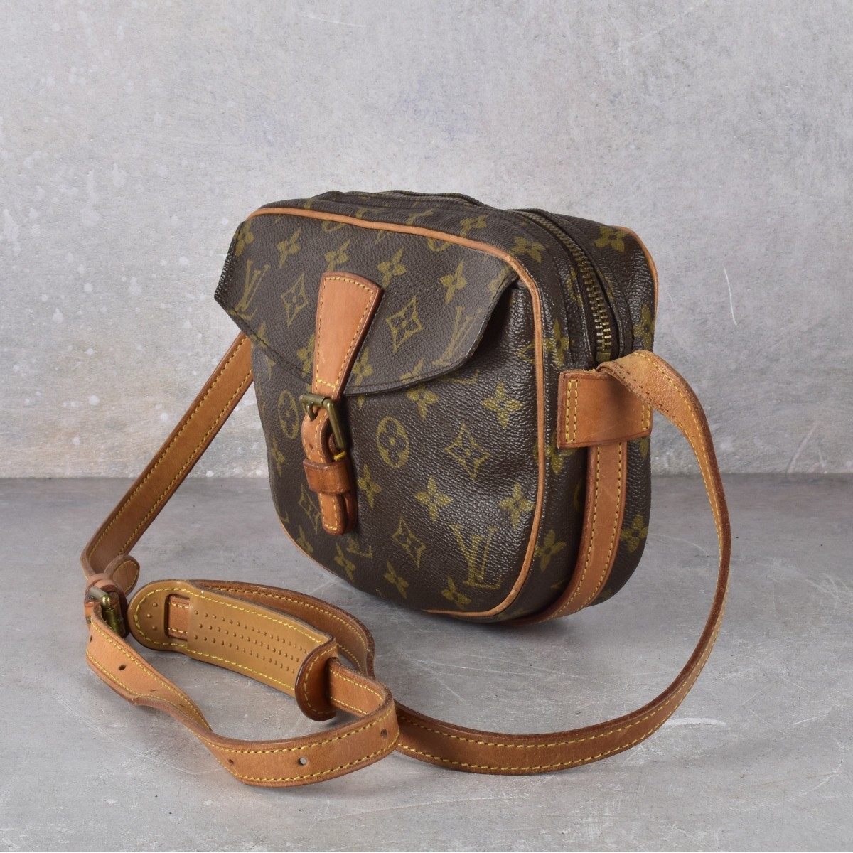 Louis Vuitton Brown Monogrammed Canvas Bag