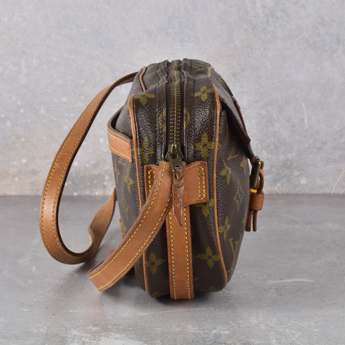 Louis Vuitton Brown Monogrammed Canvas Bag