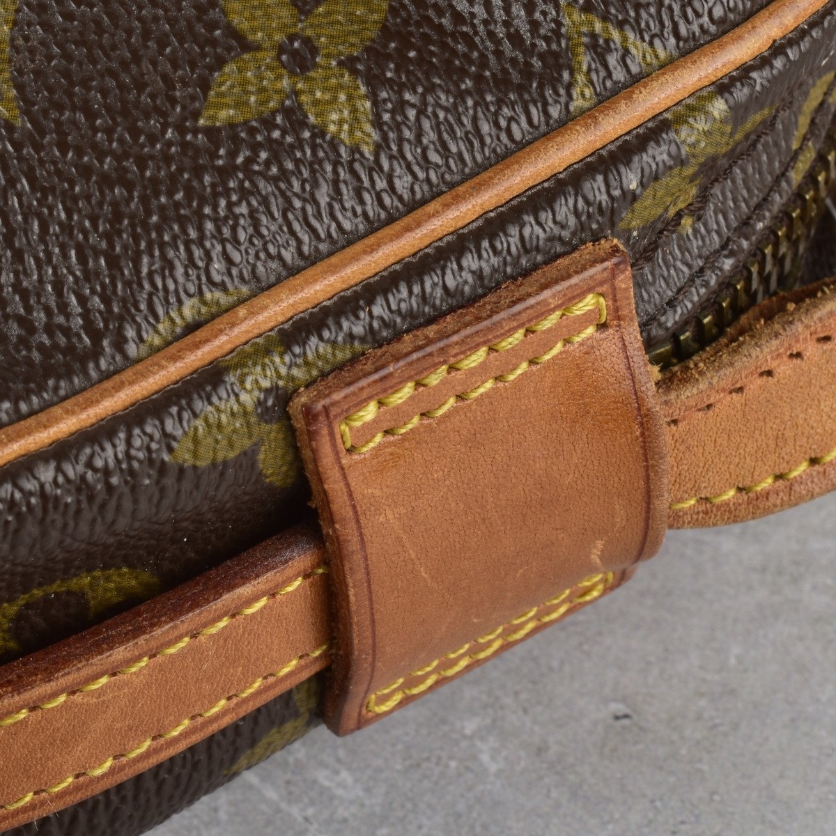 Louis Vuitton Brown Monogrammed Canvas Bag