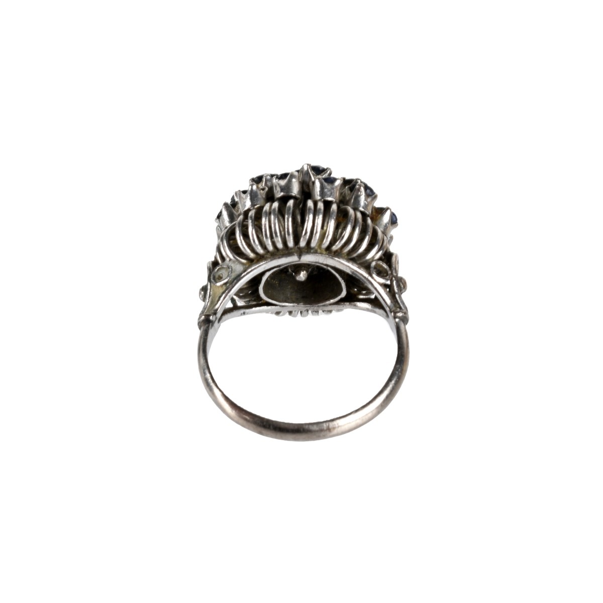 Sapphire and 10K Ring