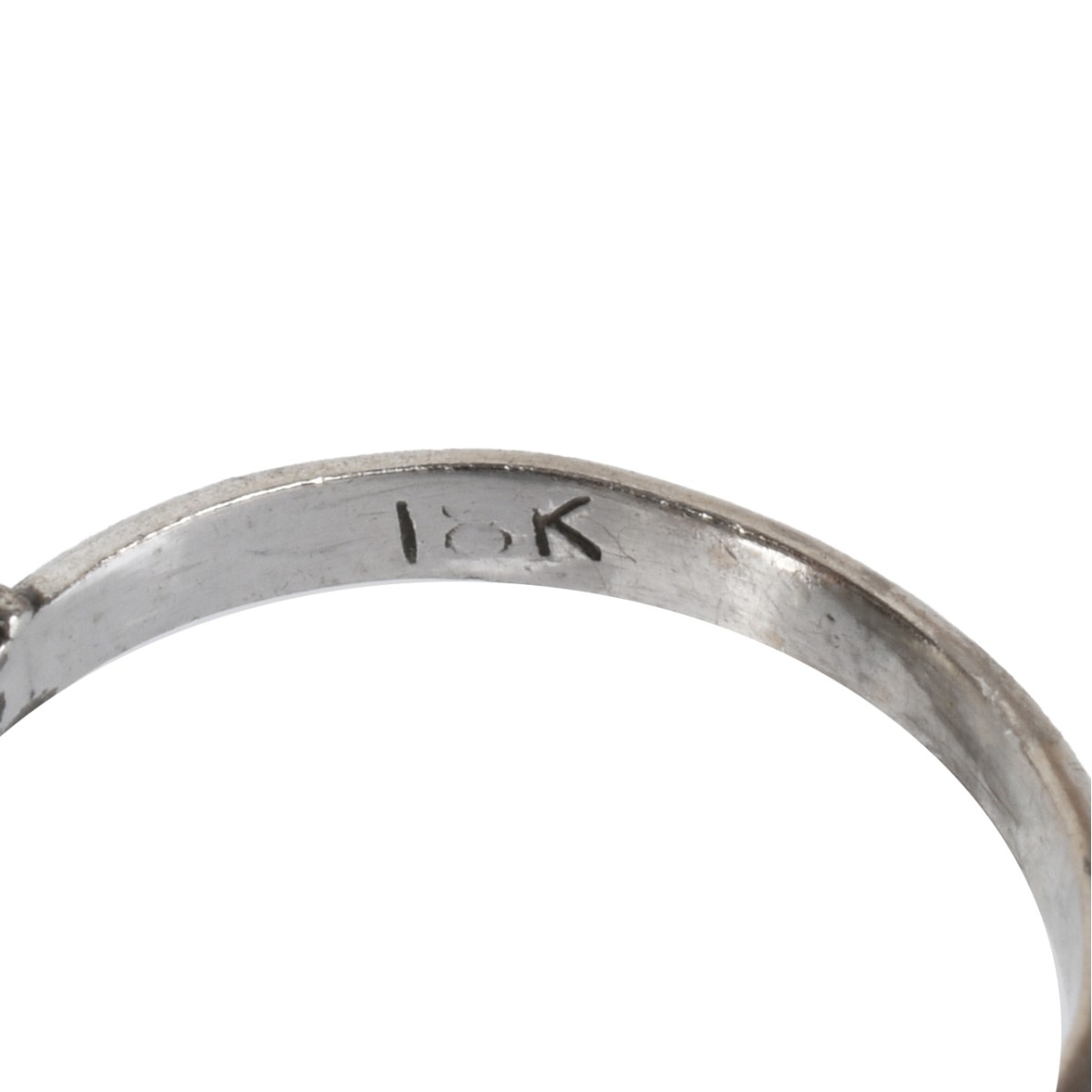 Sapphire and 10K Ring