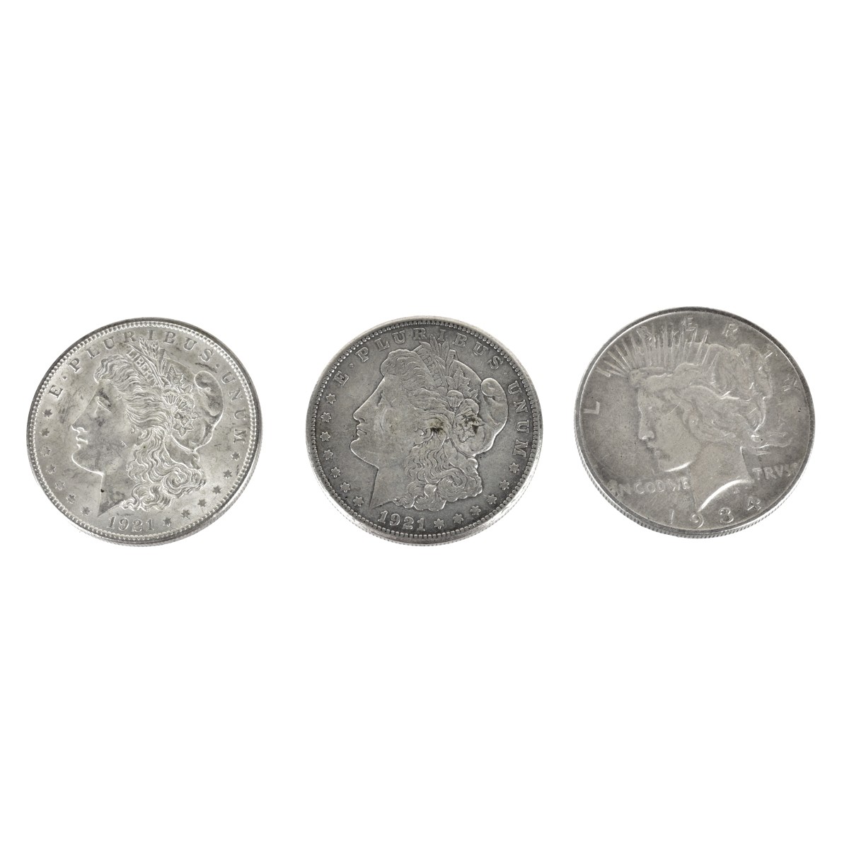 US Morgan $1 Silver Coins