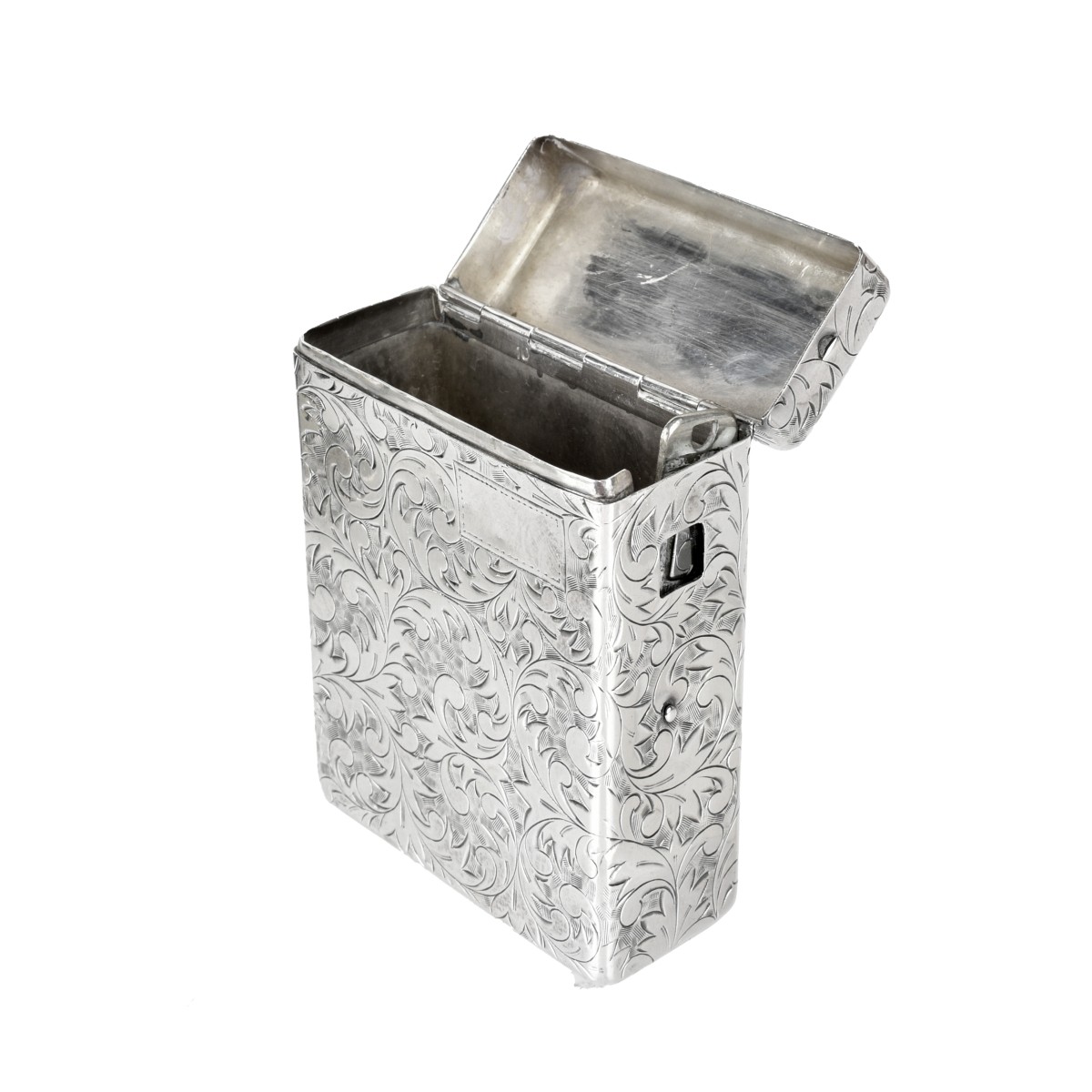 Sterling Silver Cigarette Case
