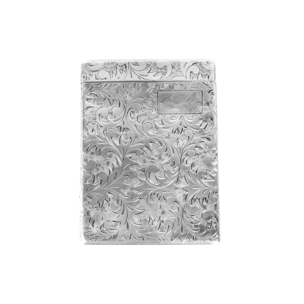 Sterling Silver Cigarette Case