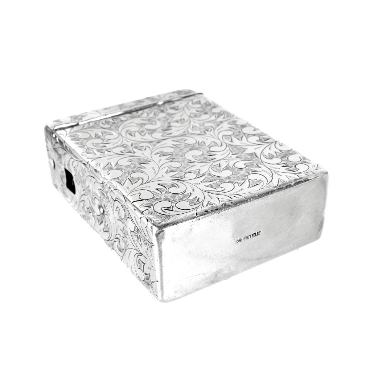 Sterling Silver Cigarette Case