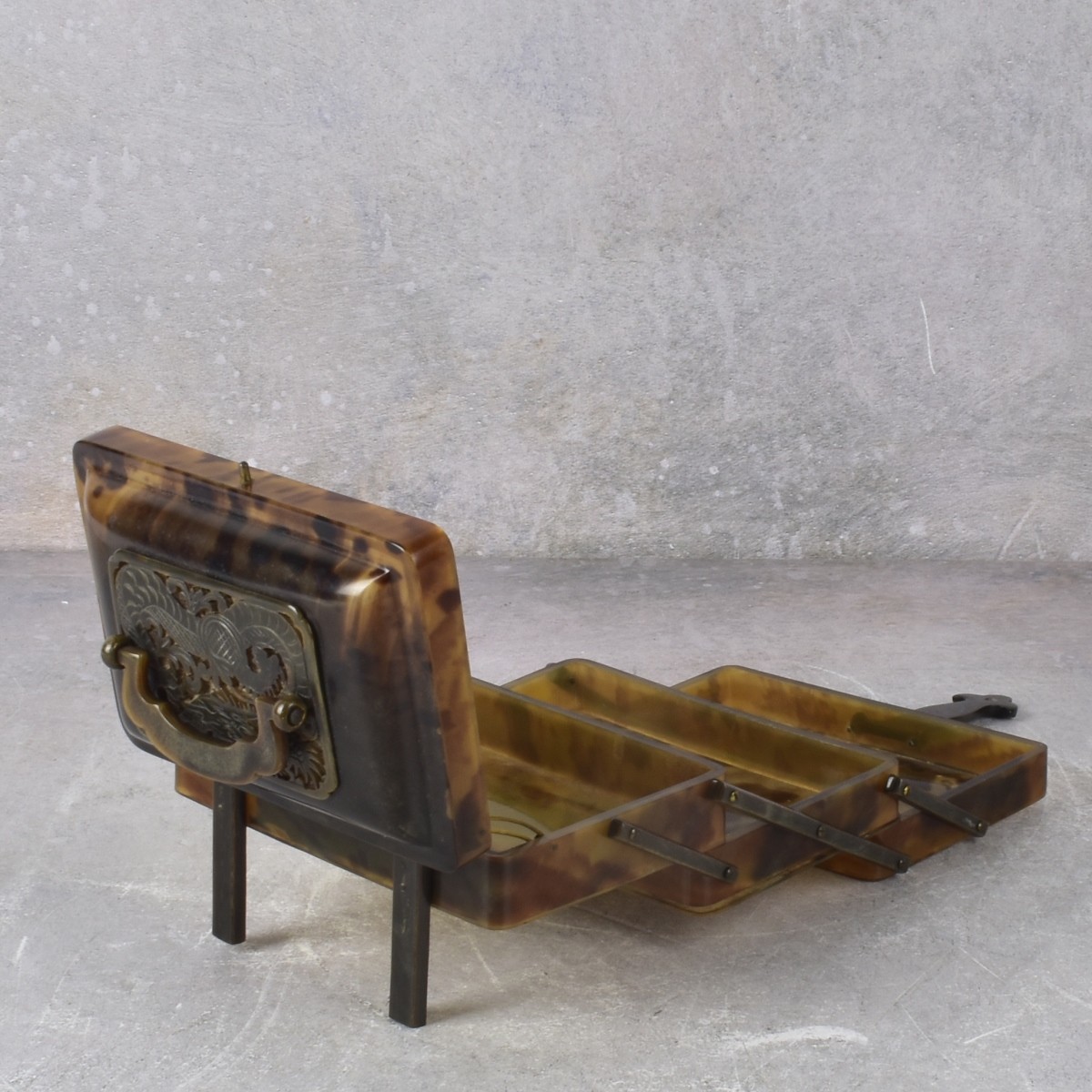 Antique Natural Shell Jewelry Box