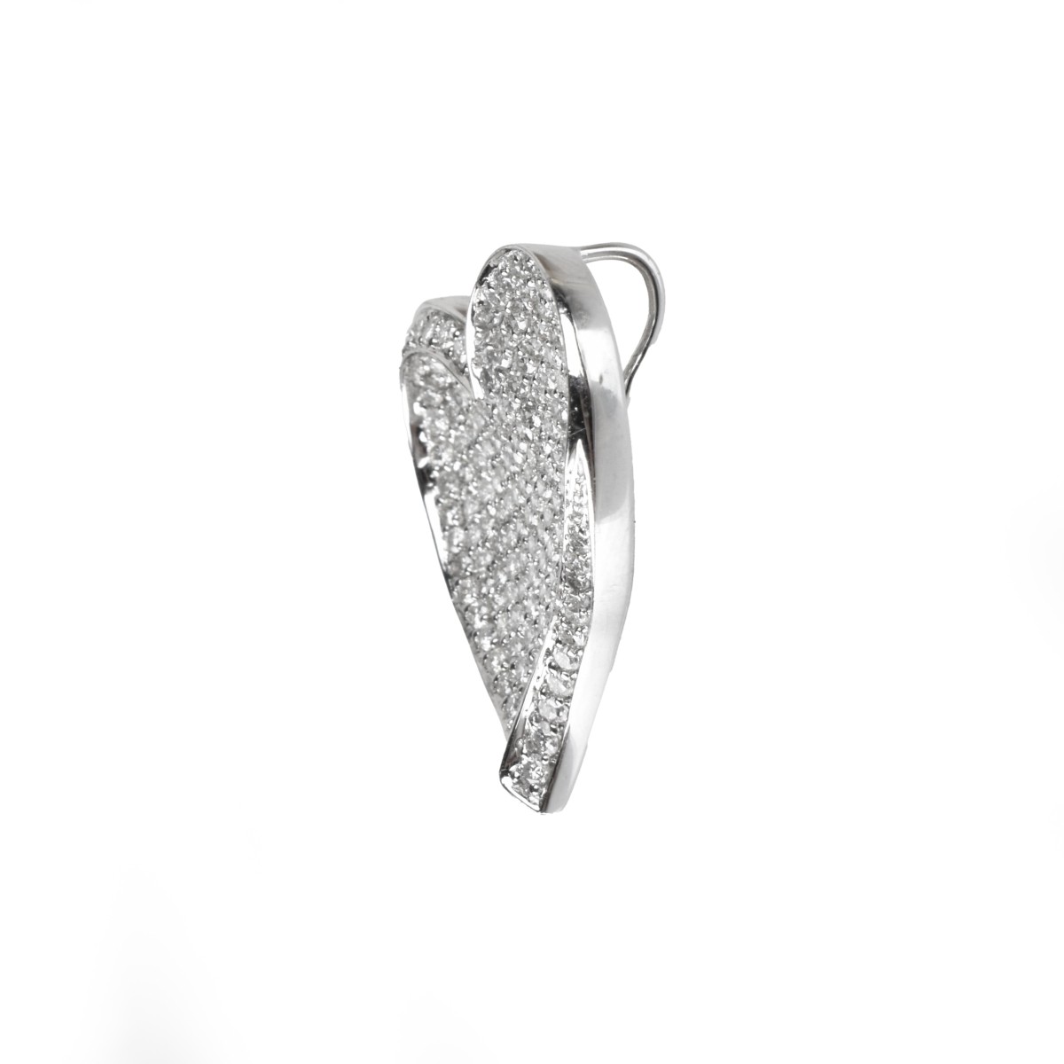 Diamond and 18K Pendant