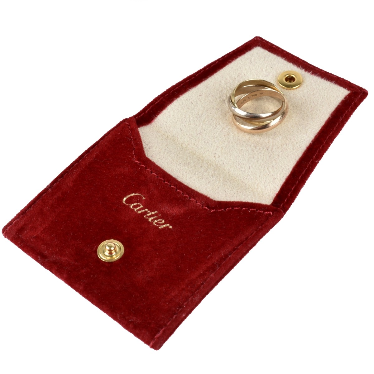Cartier 18K Trinity Ring