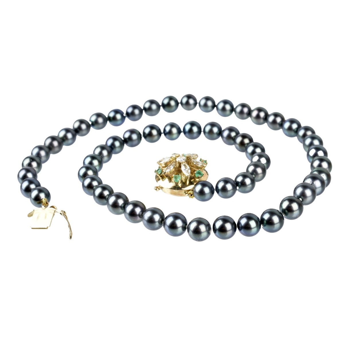 Pearl, Gemstone and 14K Necklace