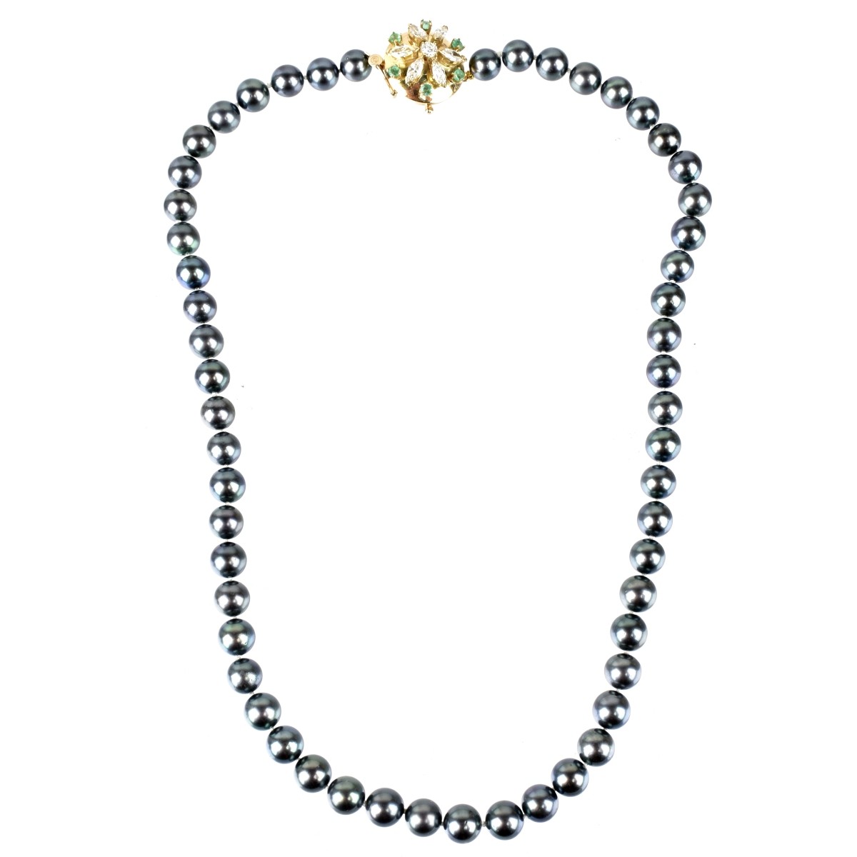 Pearl, Gemstone and 14K Necklace