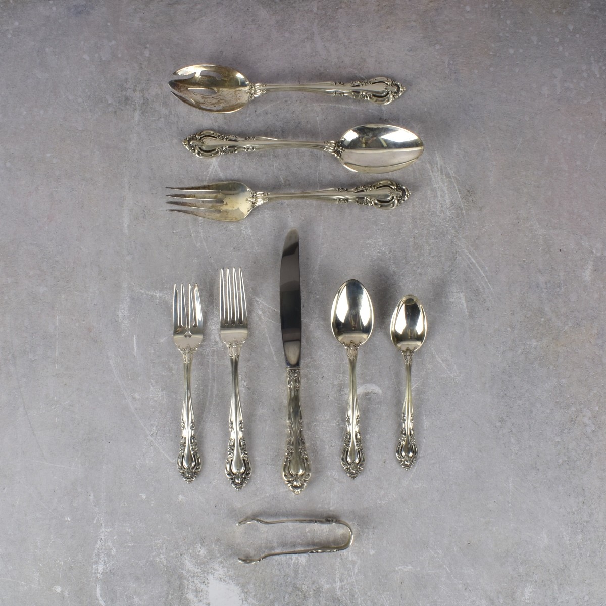 Gorham "Vivaldi" Pattern Sterling Silver Flatware