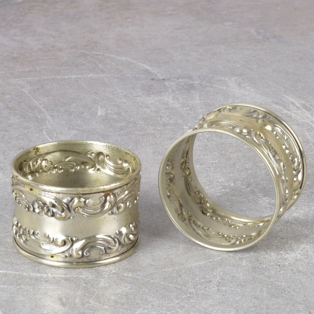 Gorham "Buttercup" Sterling Silver Napkin Rings