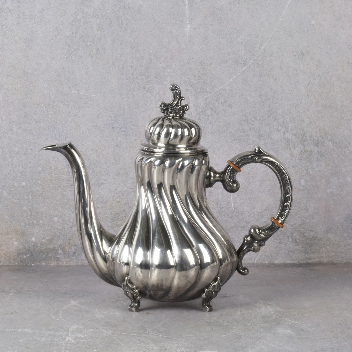 Handarbeit Antique German Sterling Silver Service