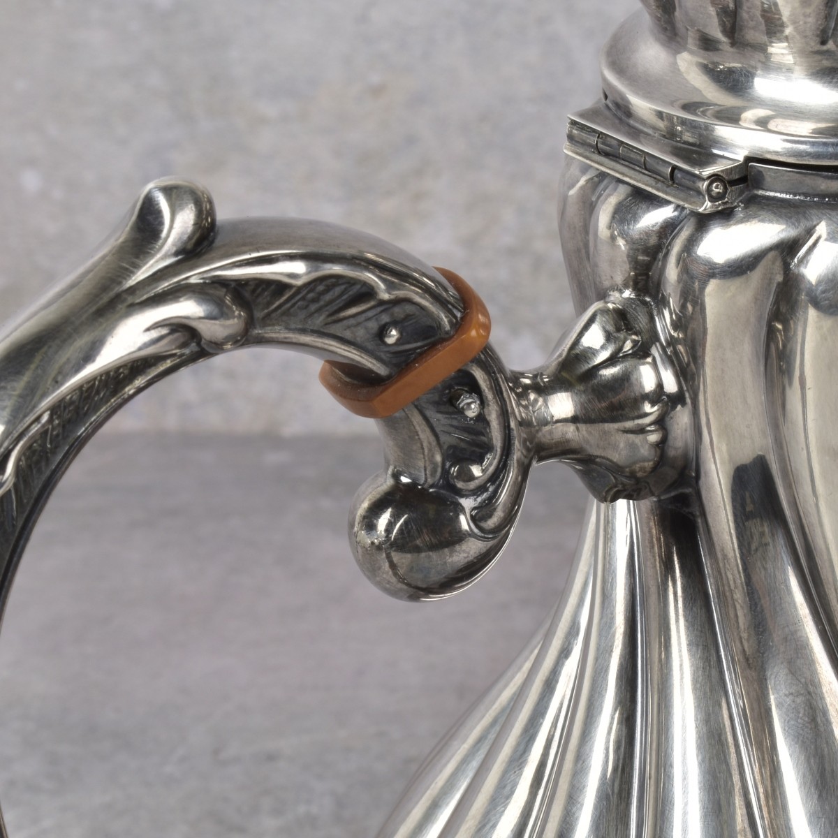 Handarbeit Antique German Sterling Silver Service