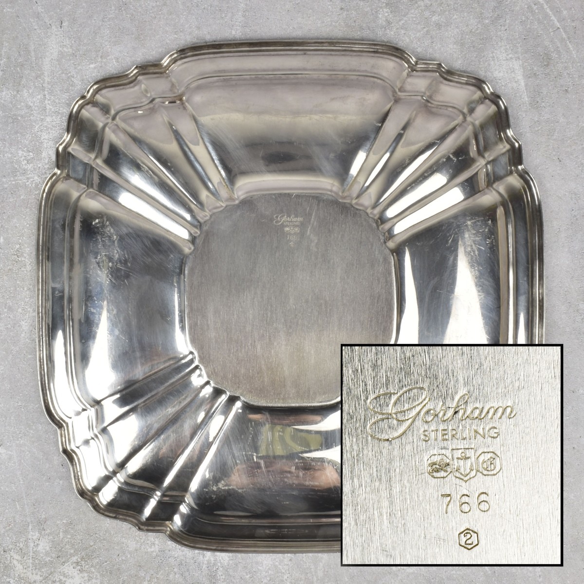 Gorham Square Serving Tray