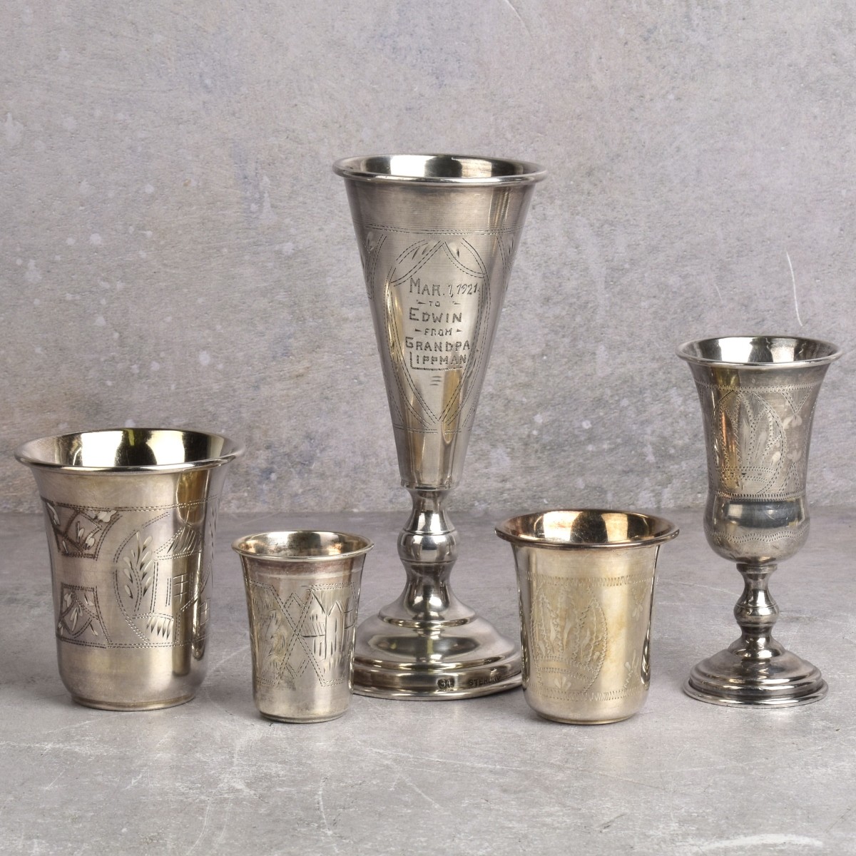 Judaica Sterling Silver Pieces