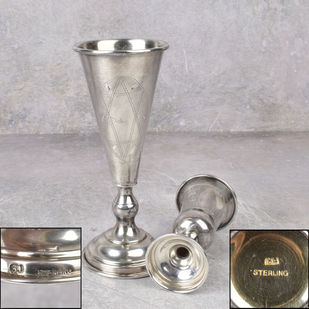 Judaica Sterling Silver Pieces
