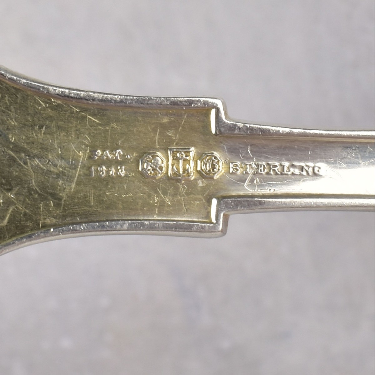 Gorham "Etruscan" Sterling Silver Punch Bowl Ladle