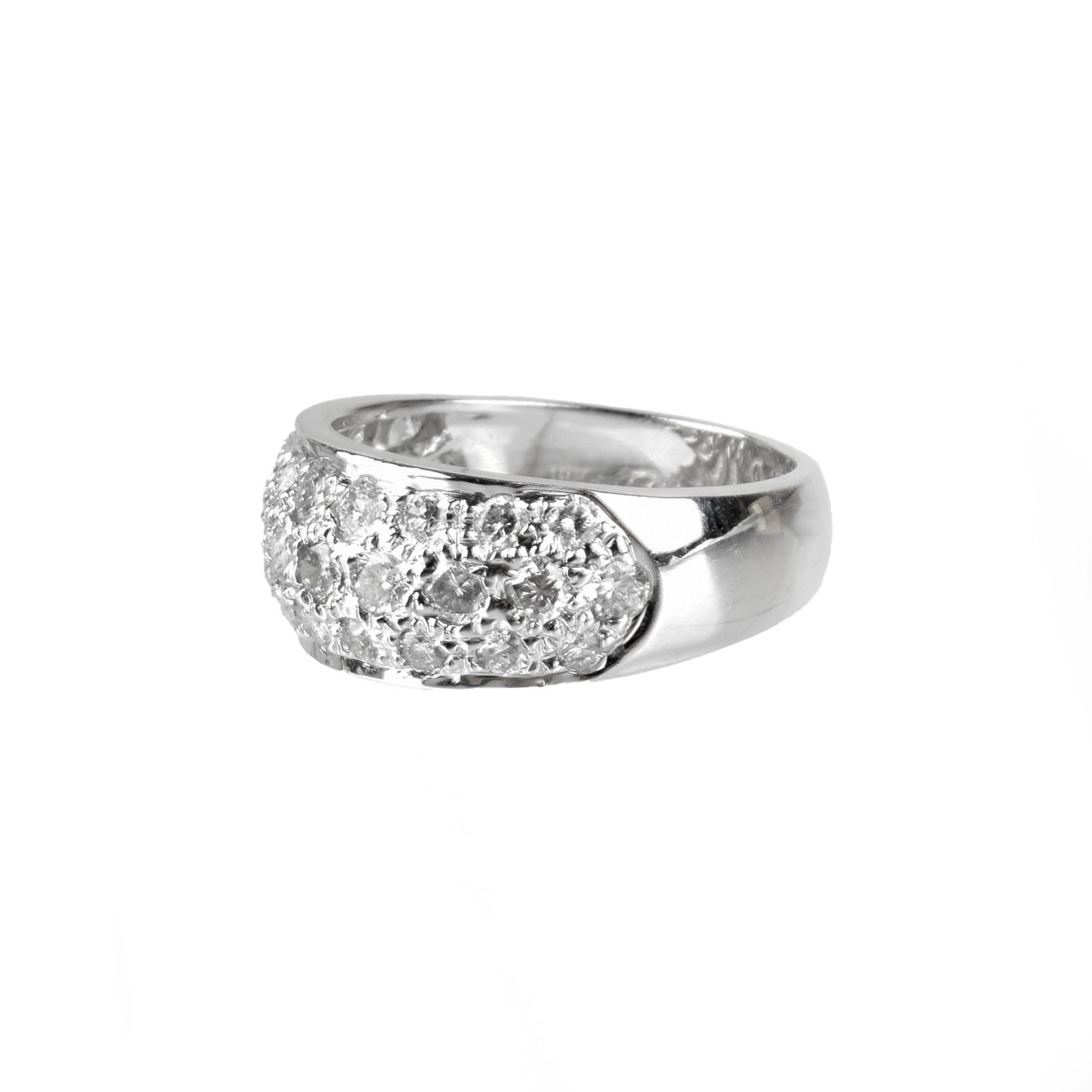 Diamond and 18K Ring